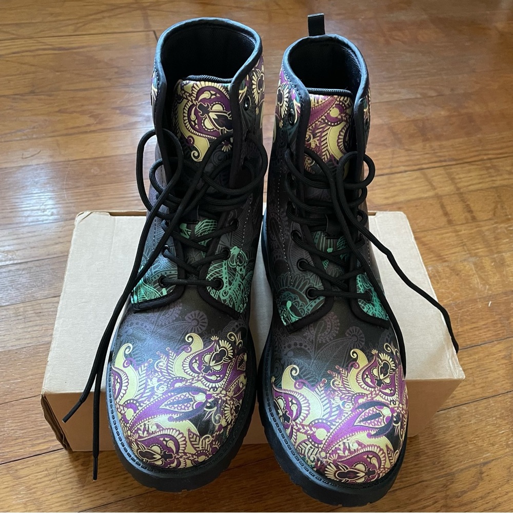 Printed Boots
